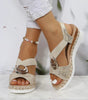 Sandales Confortables à Talon Compensé pour Femmes - Emilia Lane