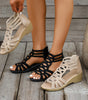 Sandales Orthopédiques à Talon Compensé pour Femme | Idéales pour l'Été - Emilia Lane