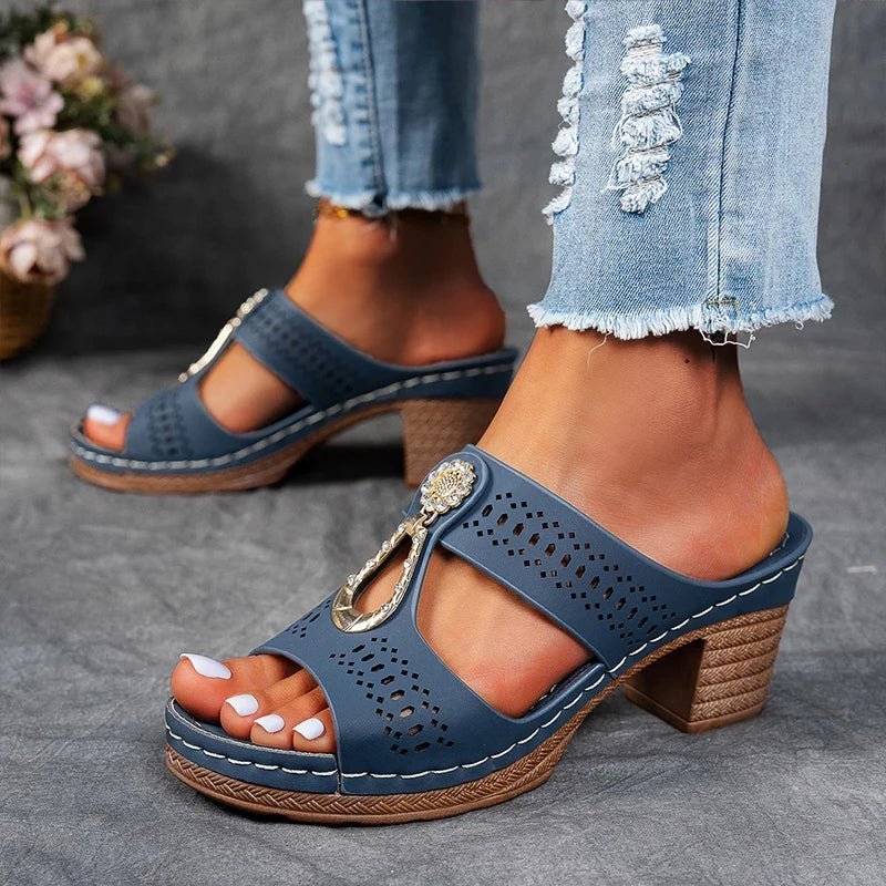 Sandales Orthopédiques à Talon pour Femmes - Emilia Lane