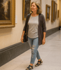 Sandales Orthopédiques en Cuir à Scratch pour Femme | Idéales pour le Quotidien - Emilia Lane