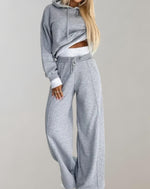 Survêtement Hoodie et Pantalon Large pour Femme - Emilia Lane