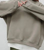 Sweatshirt Col Rond Oversize en Fleece pour Femme - Emilia Lane