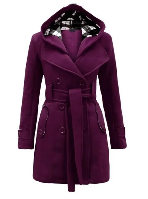 Trench - Coat en Coton pour Femme - Emilia Lane