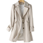 Trench Coat Mi-Long pour Femme - Emilia Lane