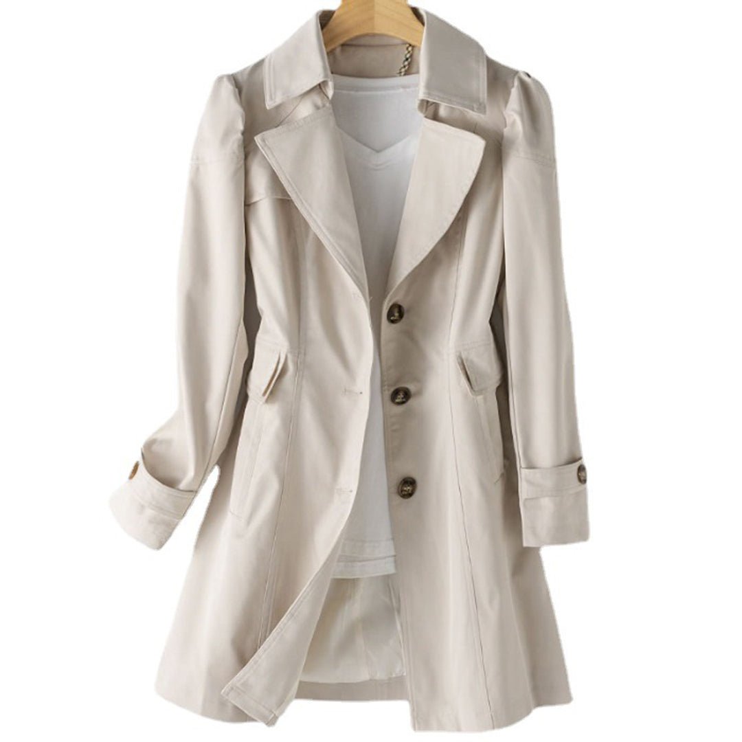Trench Coat Mi-Long pour Femme - Emilia Lane