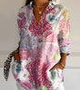Printed Long Shirt for Women | Ideal for Everyday Wear