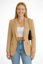 Veste Blazer Cardigan à Manches Longues pour Femmes - Emilia Lane