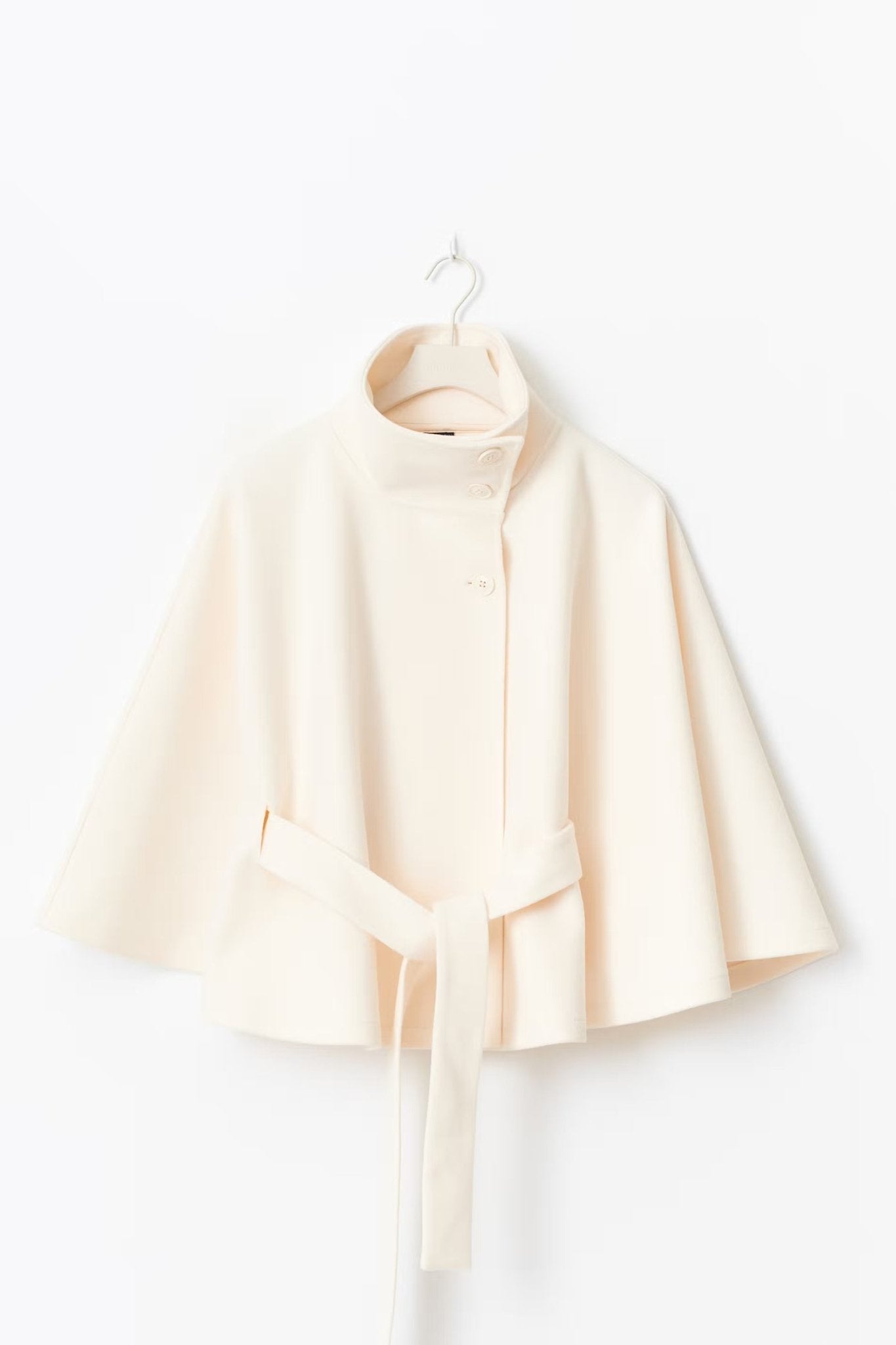 Veste Cape Courte à Col Montant pour Femme - Emilia Lane
