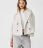 Veste courte à double boutonnage pour femme - Emilia Lane