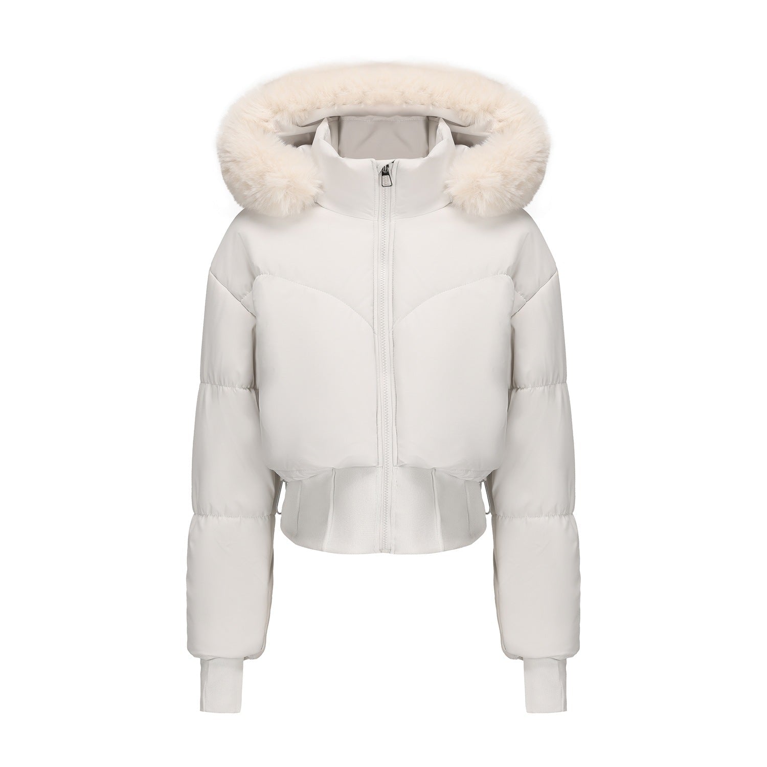 Veste Courte Élégante avec Capuche Amovible pour Femmes - Emilia Lane