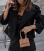 Veste droite en laine pour femmes - Emilia Lane