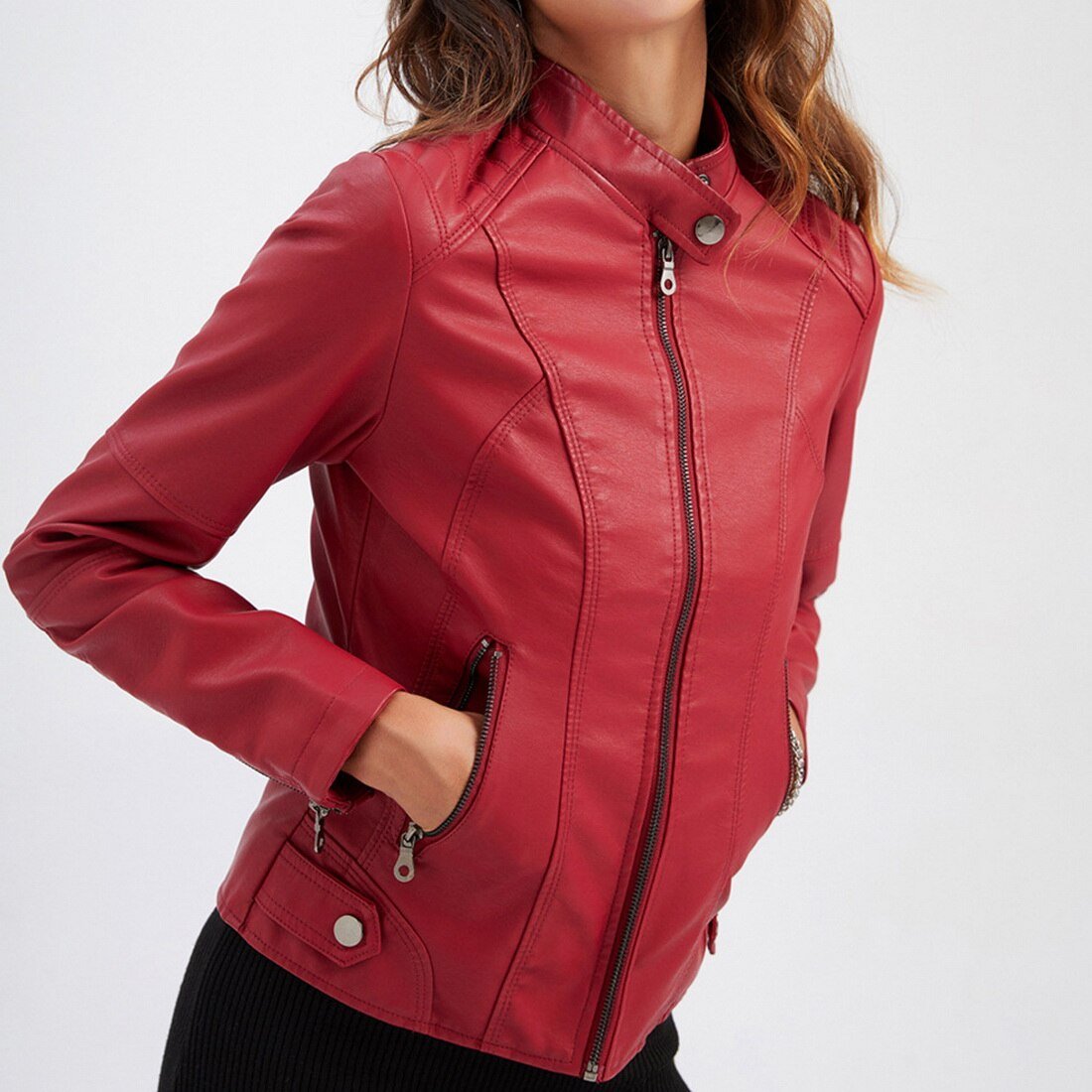 Veste en PU pour Femme - Emilia Lane