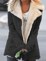 Veste Mi - Longue Boutonnée pour Femme - Emilia Lane