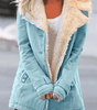 Veste Mi - Longue Boutonnée pour Femme - Emilia Lane