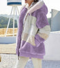 Oversized Fleece Hoodie Jacket for Women