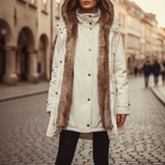Women's Winter Parka with Faux Fur Lining for Women