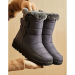 Mid-Calf Fur Boot for Women