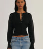 Fitted Buttoned Cardigan for Women