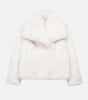 Faux fur coat for women