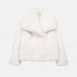 Faux fur coat for women