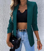 Fitted Blazer with Long Sleeves for Women