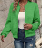 Short Quilted Bomber Jacket for Women